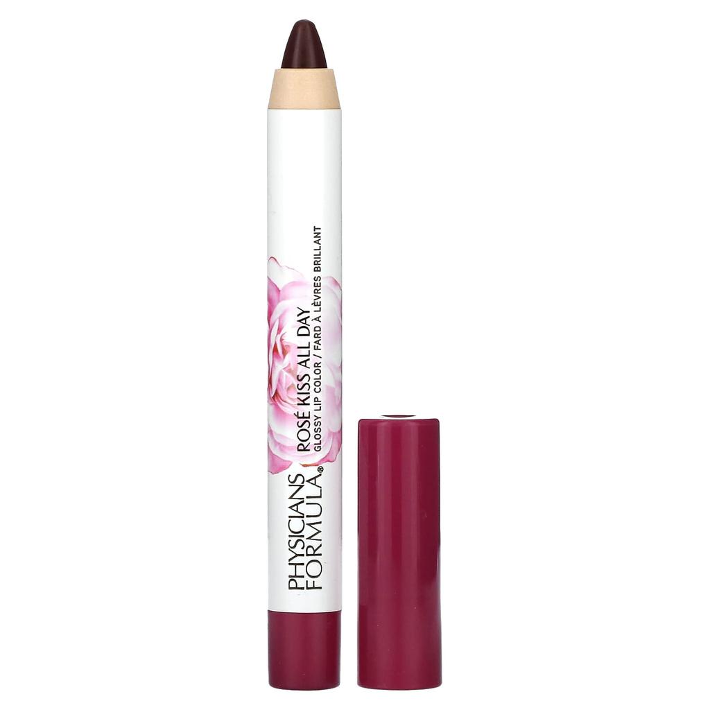 Physicians Formula, Rose Kiss All Day, глянцевая помада, 1711507 XOXO, 4,3 г (0,15 унции)