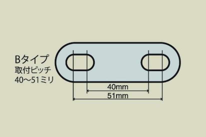 MAGICAL RACING Racer Replica Mirror Type 4 Head Silver Super Long Stem 65mm B Type (G Серебро) [Шаг установки 40~51 мм] A01-GSRS-B4002