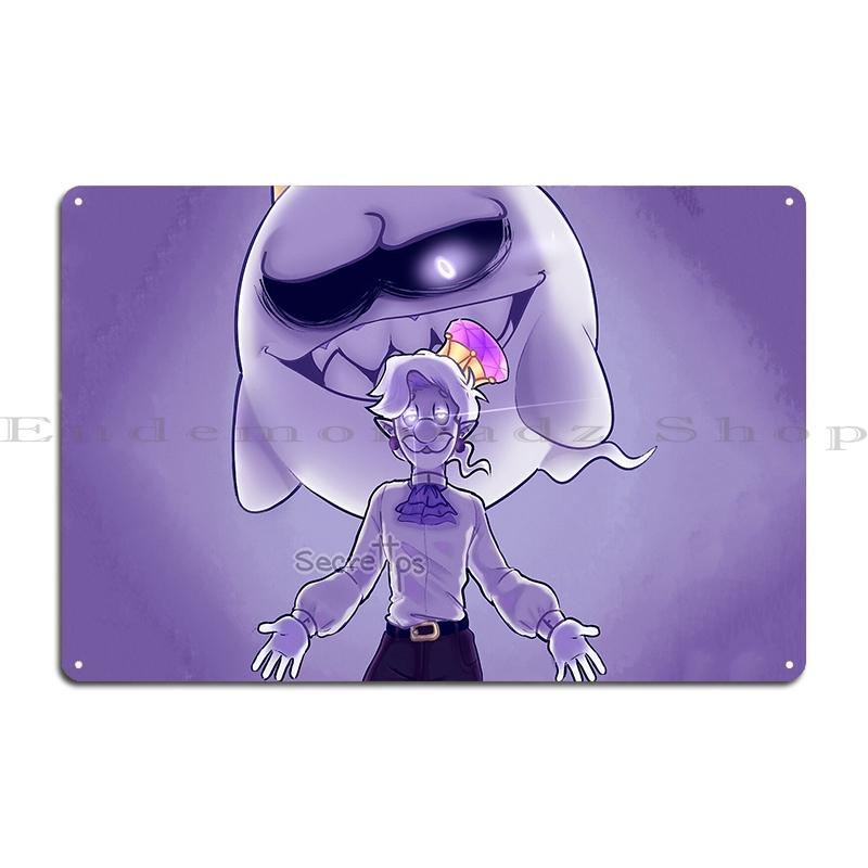 Особняк Луиджи: Невилл Портрет Металлические Знаки Настенная Роспись Дизайн Кухни Настенный Декор Жестяная табличка Постеры