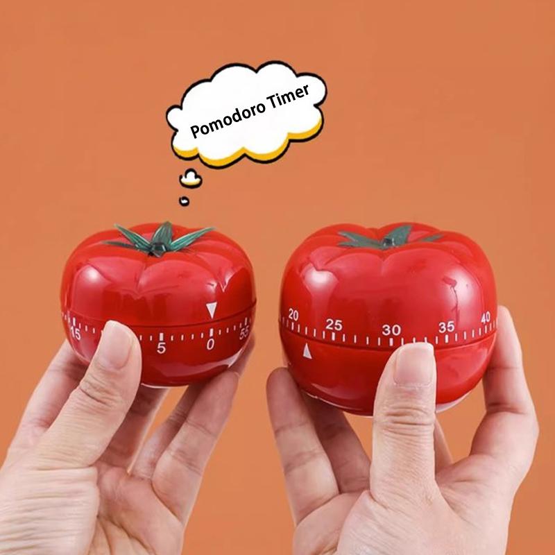 Таймер Помидор Электронный Кухонный Напоминатель Pomodoro Механический Обратный Отсчет Будильник Кухонный Инструмент для Готовки Игровой Таймер Часы