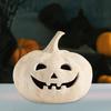 Halloween Ornament Pumpkin Shape Handmade Lantern Farmhouse Table Festival Porch Front Door Decoration