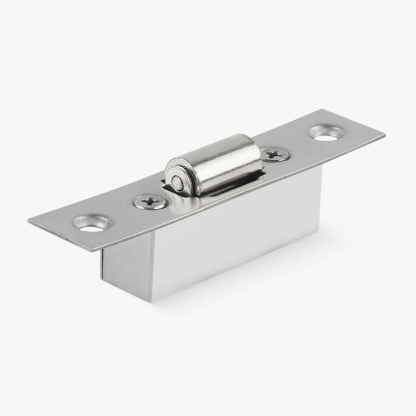 Heavy Duty Stainless Steel Invisible Door Latches Cupboard Cabinet Roller Latch Lock Wooden Door Stops Home Furniture Hardware