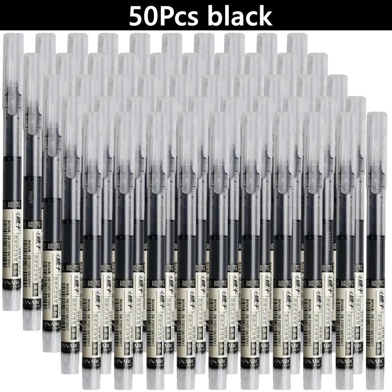 Xiaomi 3-50PCS Straight Liquid Color Pen set, Fine Tip Gel Pens for Drawing Pens for Writing New Pen Office Accessories Back To School