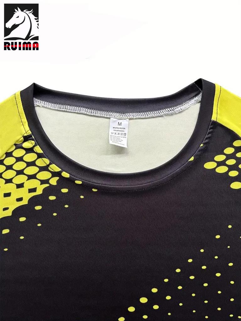 Дышащая спортивная футболка с длинным рукавом для баскетбола, бега, тренажерного зала, велотренировок - эластичный базовый слой