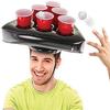 Inflatable Beer Pong Triangle Throwing Interactive Game Toy Funny Inflatable Triangle for Parties