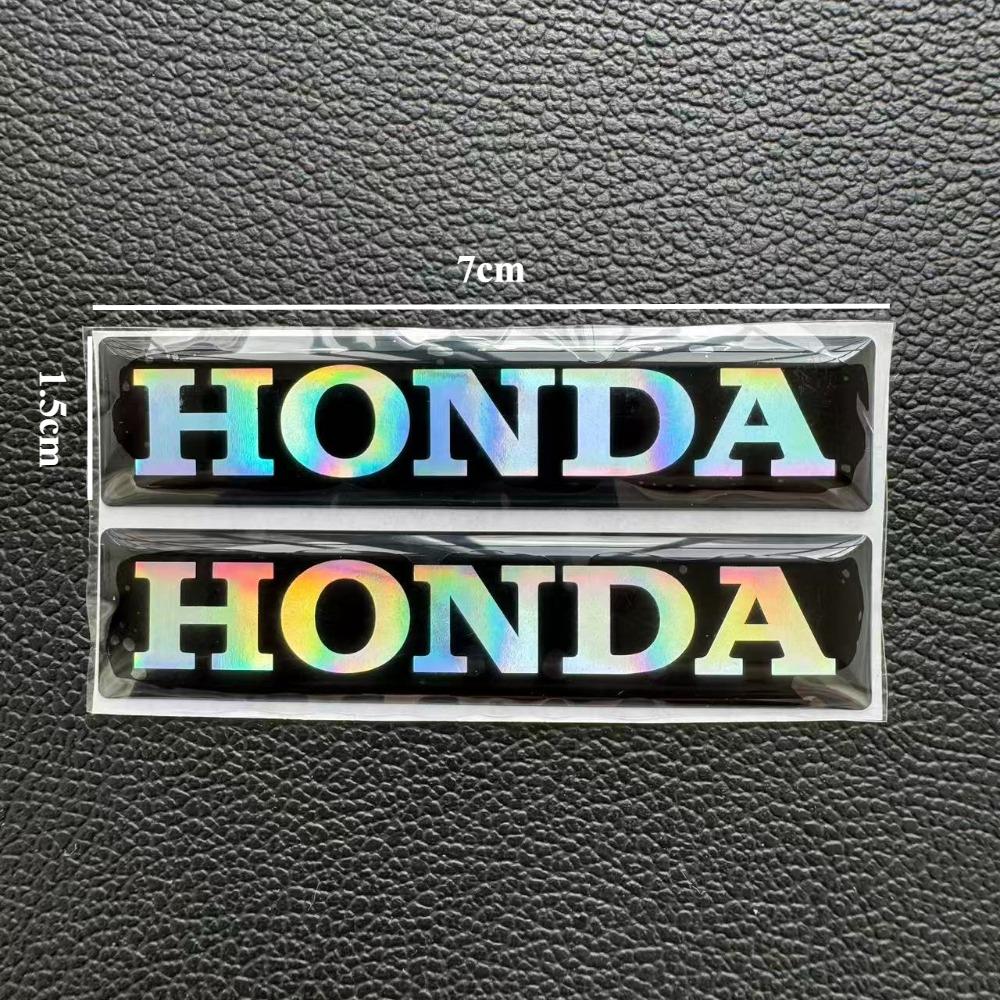 ABO2 Honda Sticker 3D Soft Rubber Label Motorcycle Decoration Accessories Scooter Tail and Front Pcx160cbr650rpcx125nss350cbr1000r