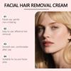 Нежный крем для удаления волос на лице: Гладкое, Увлажняющее, Удобное Удаление Волос для Губ и Кожи.