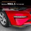 Наклейка-спойлер в виде ветрового ножа на передний бампер для Ford Mustang MK6.5 2018-2023 годов выпуска