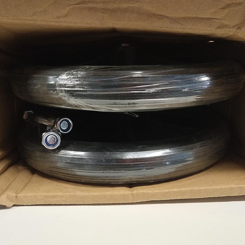 1 пара 8-дюймовых передних колес для инвалидных колясок, твердые шины с подшипниками, твердые сменные колеса для инвалидных колясок