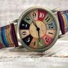 Boho Style Quartz Watch Multicolor Bohemian Watch New Design Wrist Watches  Women Girls
