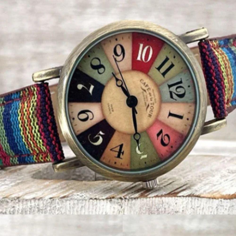 Boho Style Quartz Watch Multicolor Bohemian Watch New Design Wrist Watches  Women Girls