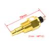 14mm 17mm 21mm Water Temp Sensor Diesel Engine Water Temperature Sensor 120C Alarm Generator Part Origin Electric Sensor