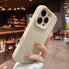 Luxury Liquid Silicone Case for iPhone 17 16 Pro Max Plus Soft Cover for iPhone 11 12 13 14 15 17 Air With Camera Control Button