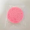 5pcs Natural Face Round Makeup Remover Tool Wood Pulp Sponge Cellulose Compress Cosmetic Puff Facial Washing Sponge Pink Blue