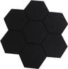 ISL Шестигранная звукопоглощающая панель Черная 23x20см 10шт ISL-HX01