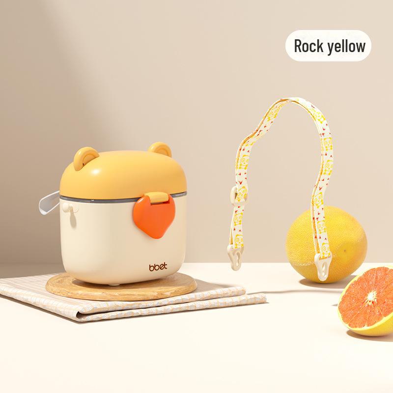 Портативная коробка для детского питания и сухого молока с отдельными слоями для использования на открытом воздухе