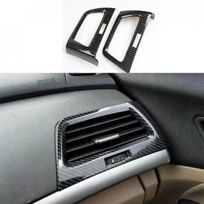 Console Trim Carbon Fiber FOR 08-2013 Honda Accord Crosstour L&R Air Outlet Vent