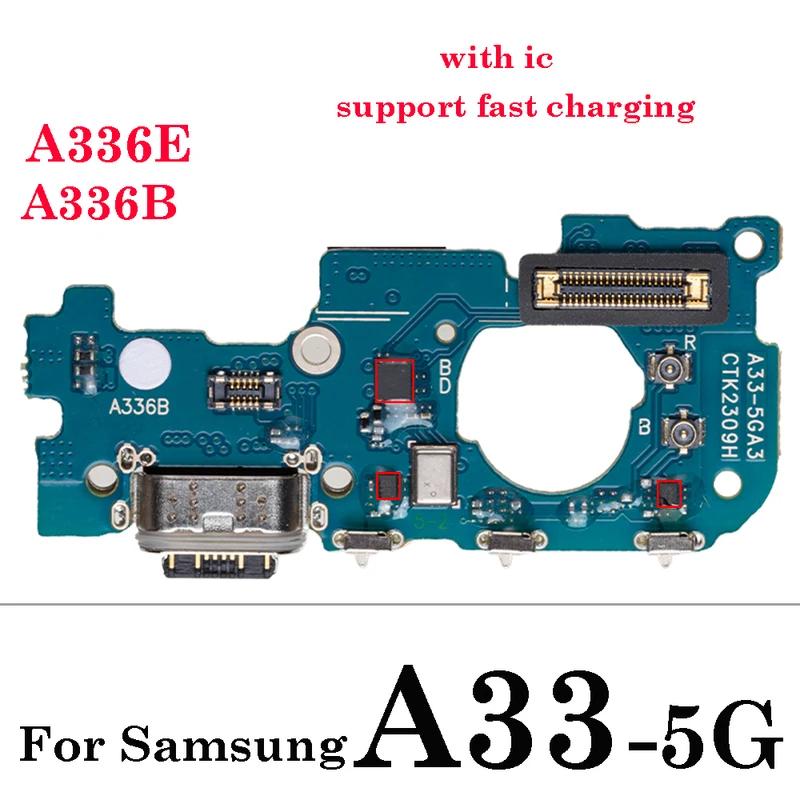 Основной гибкий шлейф USB-порта зарядки для материнской платы Samsung a21s a217f A30s a307f A32 4G a325f a325m A33 5G a236b a70s a707f