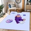 Teletubbies Scooter Adventure Themed Anti-Slip Rugs - Polyester Home Decor, Suitable for Bedrooms, Living Rooms, Doorways, Studios, and Decorations
