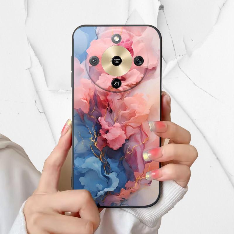 For Honor X9d Case Soft TPU Phone Case For Honor Magic8 Lite Matte Back Cover For Honor X70 Shockproof Silicone Bumper Funda