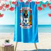 Coventry City FC 2D Flat Print Beach Towel, Large Soft Quick Dry Towel for Beach Camping Swimming.NSTJ0928043