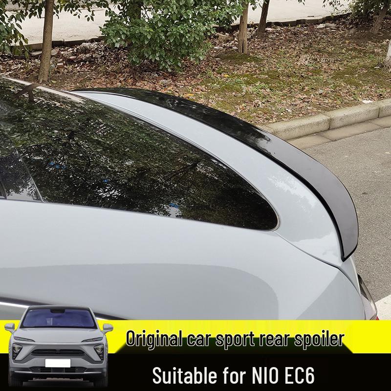 Задний спойлер на крышу Nio EC6: Клейкое крепление, модификация заднего крыла без сверления