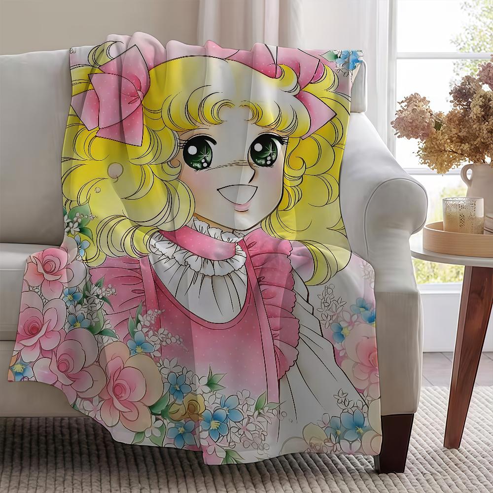 C-Candy C-Candy Аниме Милое Одеяло Мягкое Теплое Пушистое Плед Супер Детские Игрушки Кровать Диван Автомобиль Колыбель
