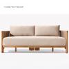 OEING Outdoor Teak-Style Patio Armchair