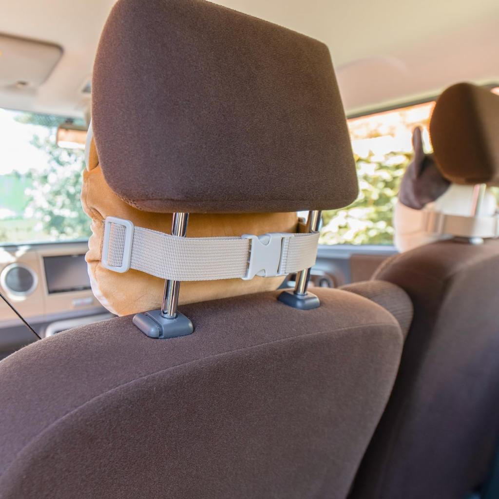 Livheart Neck Cushion Riraka Kotaro the Shiba Inu (Total Length: Approx. 26cm) Character Cute Car 17901-44