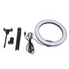 10 Inch Circle Fill Light Bright Dimmable LED Cellphone Round Lamp with Tripod for Live Streaming