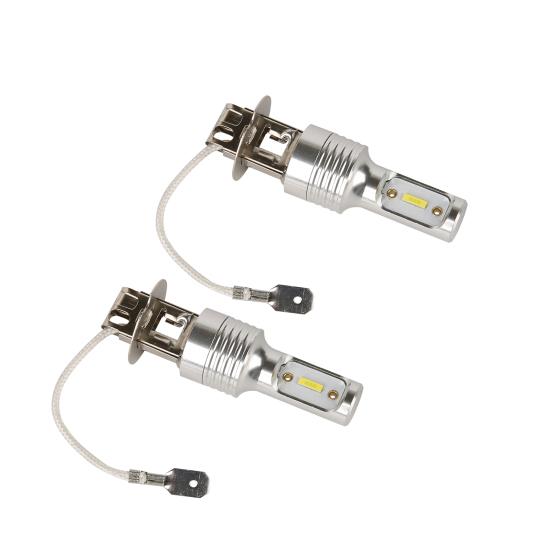 2шт H3 светодиодные фары желтого света высокой яркости 30W IP67 водонепроницаемый