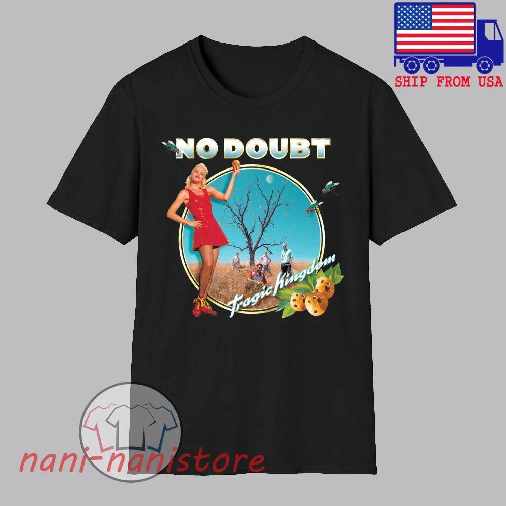 NO DOUBT Tragic Kingdom Men's Black Size S-5XL