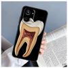Human Tooth Anatomy For Realme C71 C55 C75 C67 C63 C51 C61 C53 C35 C65 11 12 13 14 15 Pro Plus GT6 GT7 Pro Case