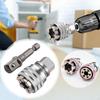 Регулируемый Торцевый Ключ 10-19 мм, Многофункциональная Головка, Долговечность, Квадрат 3/8", Премиум Обслуживание