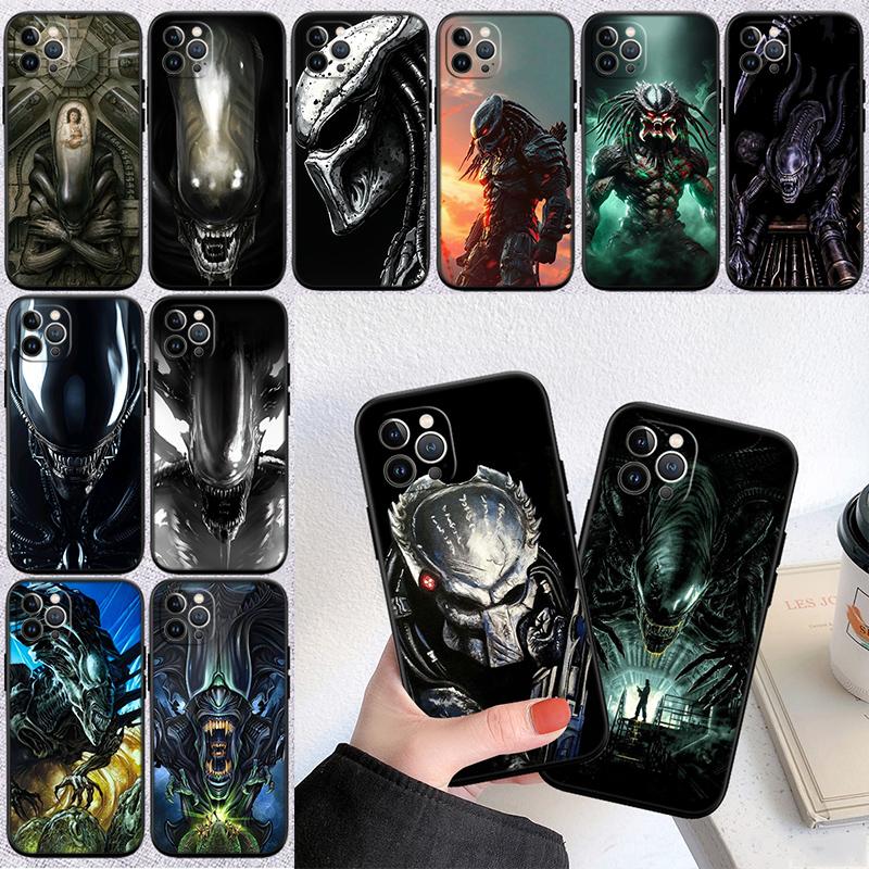 QE2 Aliens vs Predator Xenomorph Case for Motorola Edge 60 60s 70 G86 G56 G54 E14 G04S G45 G54 G64 S30 S50 X30 X40 X50 Pro Power
