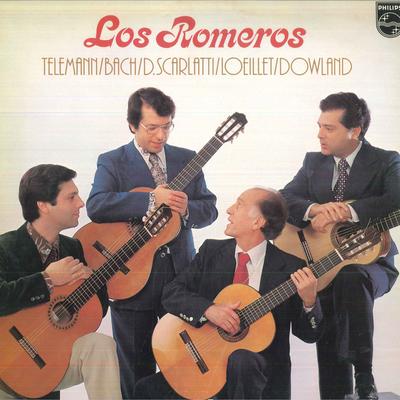 Виниловая пластинка LOS ROMEROS Телеман Бах D. Скарлатти Lo 25PC5 PHILIPS 1979 Япония Классика Б/У