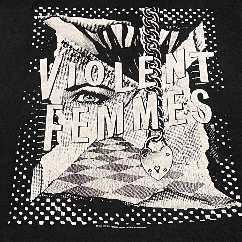 90’s Violent Femmes Tour Butthole Surfers Shirt Black Unisex KY132 Unisex T-Shirt