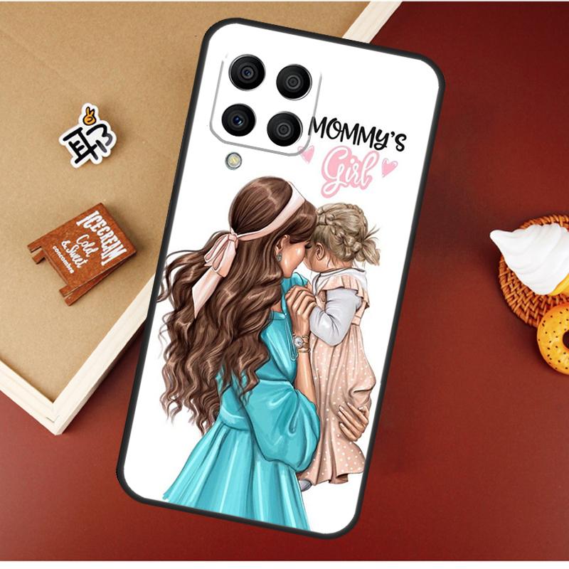 Beautiful Mother Daughter Son Case For Samsung Galaxy M51 M31 M21 M11 M16 M36 M56 M53 M12 M32 M52 M15 M35 M55 M14 M34 M54