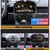 Мазда 2 (2007-2014) Система GPS-навигации Android с Bluetooth и CarPlay
