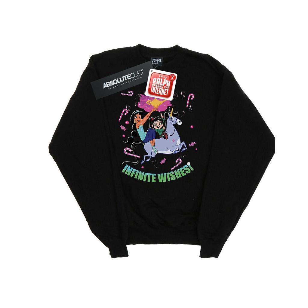 Disney Womens/Ladies Wreck It Ralph Jasmine And Vanellope Sweatshirt