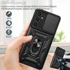 For Samsung Galaxy A05s 4G Case Car Magnetic Stand Ring Phone Case For Samsung A05s A 05S SM-A057F Slide Camera Armor Back Cover