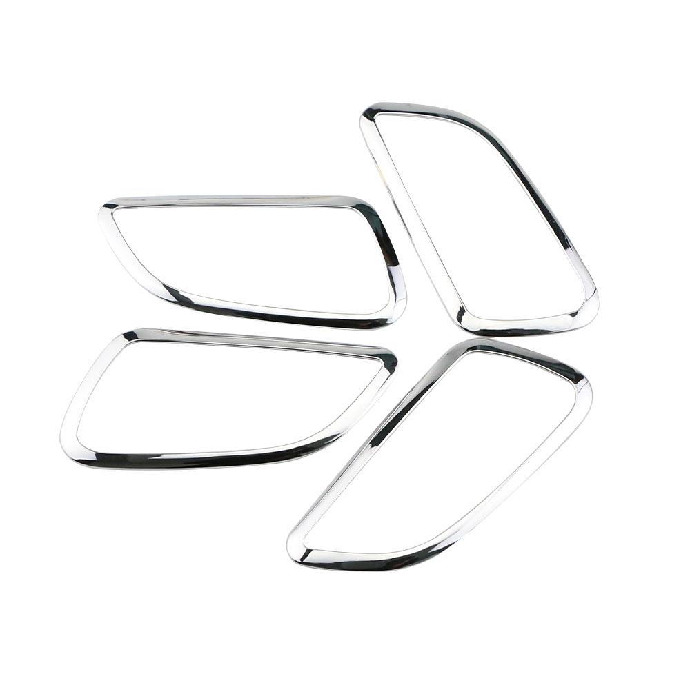 Автомобильные хромированные аксессуары Color My Life для Chevrolet Cruze 2009-2015, внутренняя внутренняя дверная ручка, круглая накладка