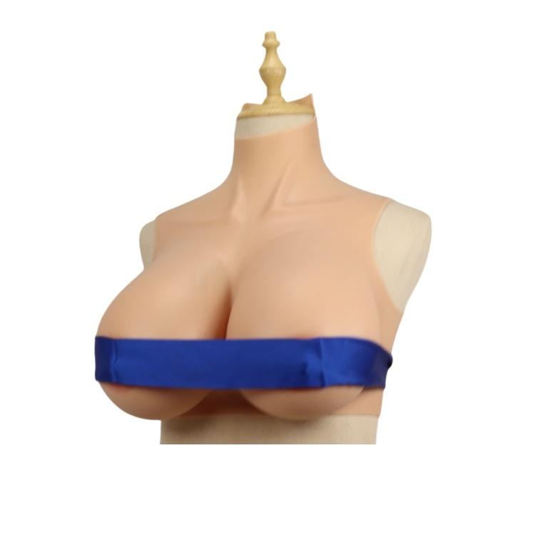 K Cup Silicone Breast Forms Silicone Filled False Boobs Silicone Breastplate for Crossdresser Drag Queen Trangender