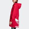 Adidas Originals Jackets Women's Red Hooded Moderate Other (Unisex) Jackets EC1880