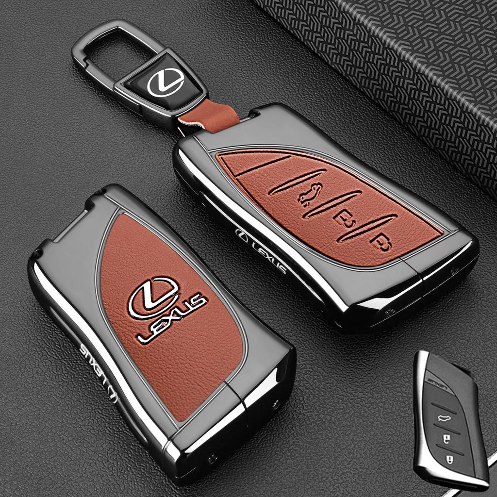 Leather Car Key Case Cover Shell For Lexus NX ES UX US RC LX GX IS GS RX 200 250h 350 LS 450h 460h 260h UX200 ES350 AccessoriesKP2