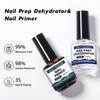 15ml Nail Primer Nail Prep Dehydrate Kit With 7ml Base Gel Top Coat Long Lasting Nail Art No Need Of UV LED Lamp Gel Polish Set