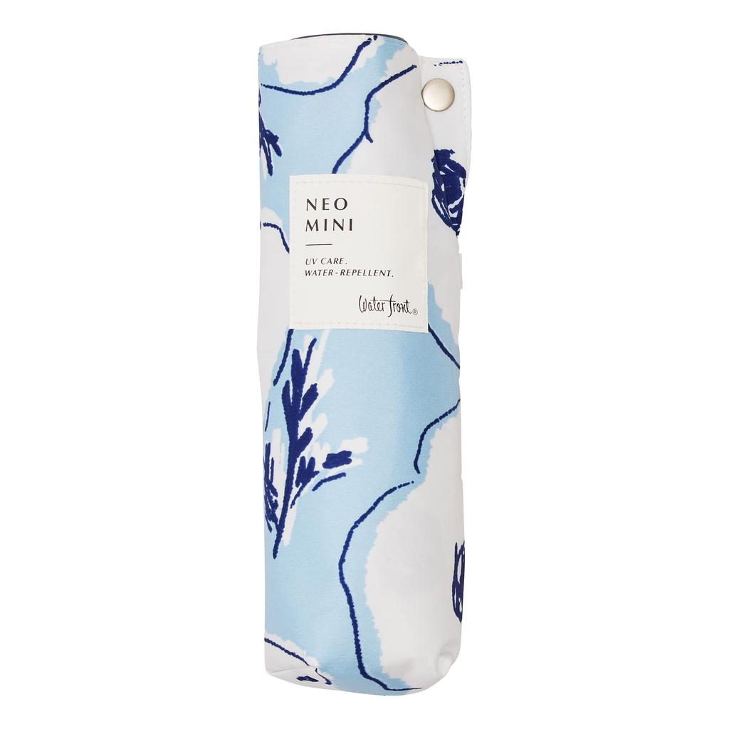 Складной зонт Waterfront Umbulatio Neo Mini Poppy Macaron Blue 51 см Mini Size Легко открывается и закрывается Женский U351-0814BL2-B8