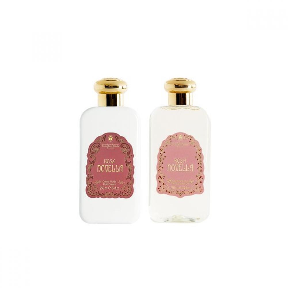 Santa Maria Novella Body Duo Light Package 250ml + Angel Di Firenze Hand Wash 8