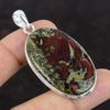 Dragon Bloodstone Pendant 925 Sterling Silver Pendant High Quality Gemstone Pendant Silver Jewelry Handmade Designer Pendant Gift For Mother
