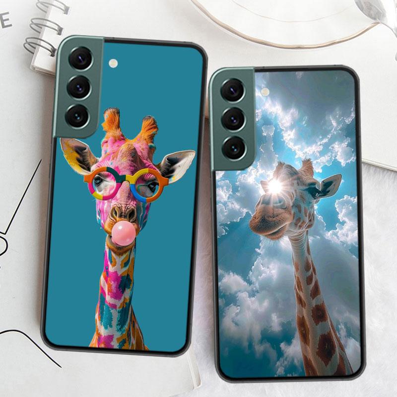 Giraffes Have Long Necks Phone Case For Samsung Galaxy S22 S25 Ultra S21 S10 Plus S26 Edge S20 S23 S24 FE Cover Silicone Sof